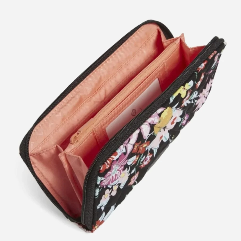 Vera Bradley Tangerine Twist Accordion Wallet - Picture 4 of 4